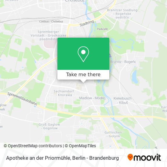 Apotheke an der Priormühle map