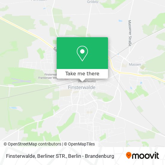 Finsterwalde, Berliner STR. map