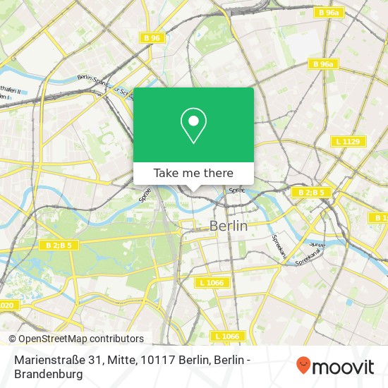 Marienstraße 31, Mitte, 10117 Berlin map