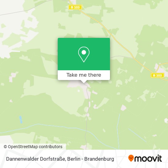 Dannenwalder Dorfstraße map