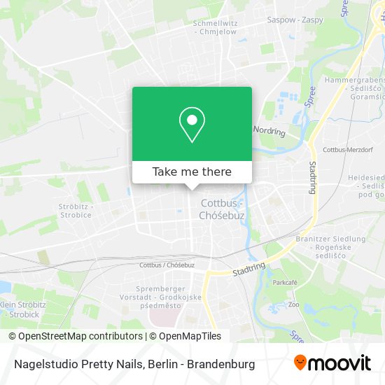 Nagelstudio Pretty Nails map