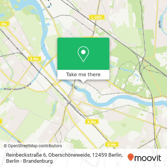 Reinbeckstraße 6, Oberschöneweide, 12459 Berlin map