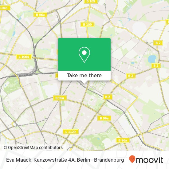 Eva Maack, Kanzowstraße 4A map