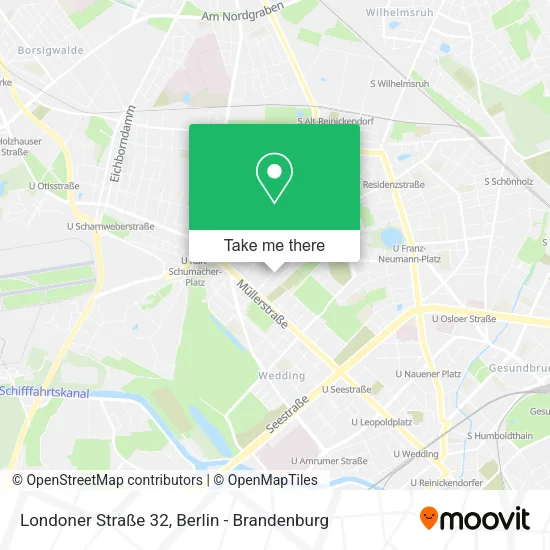 Карта Londoner Straße 32