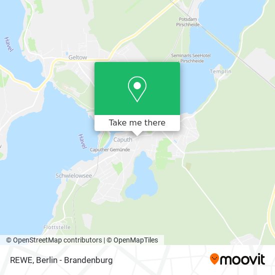 REWE map