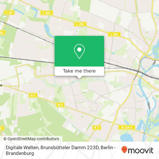 Digitale Welten, Brunsbütteler Damm 223D map