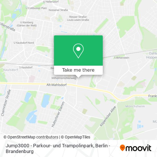Jump3000 - Parkour- und Trampolinpark map