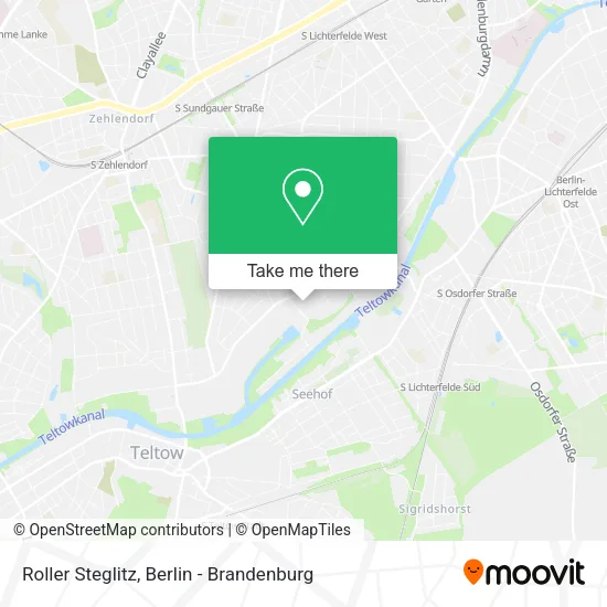 Карта Roller Steglitz