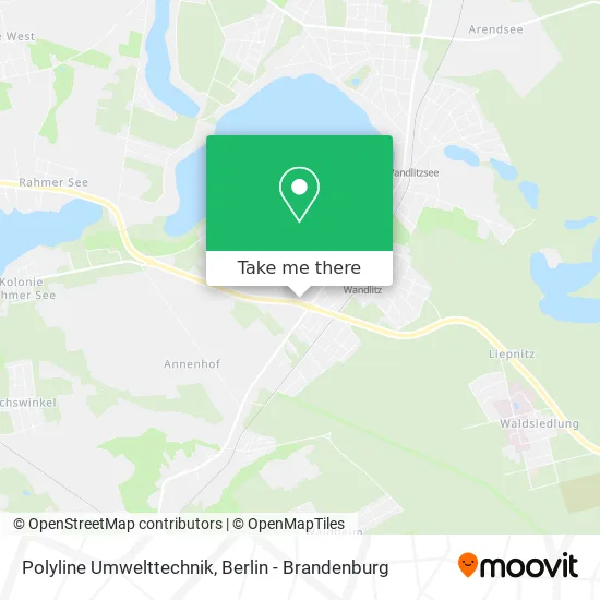 Карта Polyline Umwelttechnik