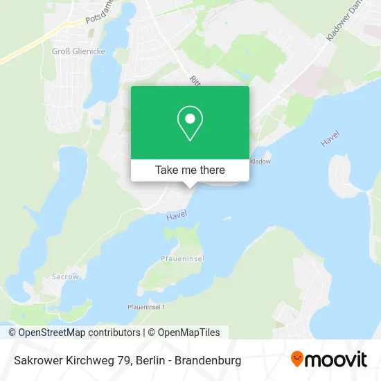 Sakrower Kirchweg 79 map