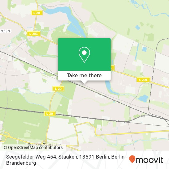 Seegefelder Weg 454, Staaken, 13591 Berlin map