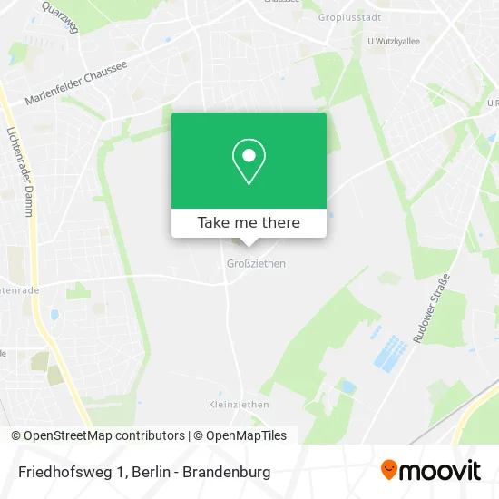 Карта Friedhofsweg 1