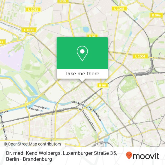 Dr. med. Keno Wolbergs, Luxemburger Straße 35 map