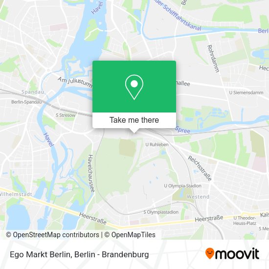 Карта Ego Markt Berlin