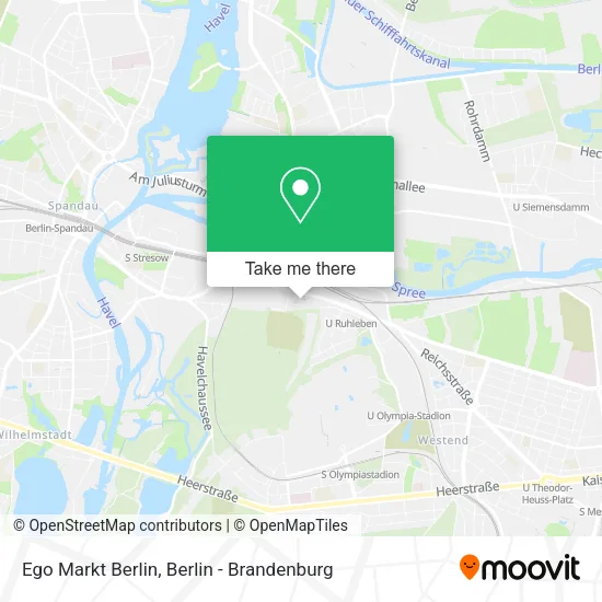 Карта Ego Markt Berlin