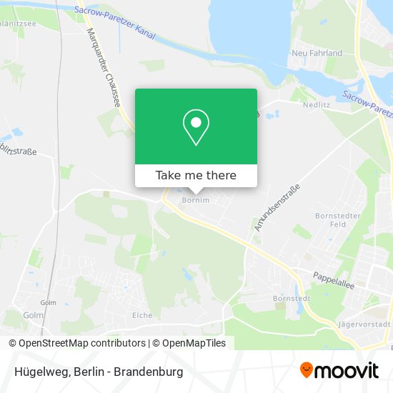 Hügelweg map