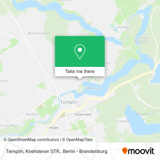 Карта Templin, Knehdener STR.