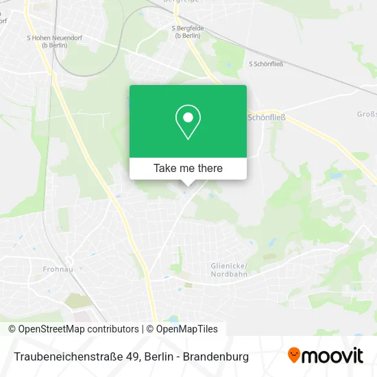 Карта Traubeneichenstraße 49