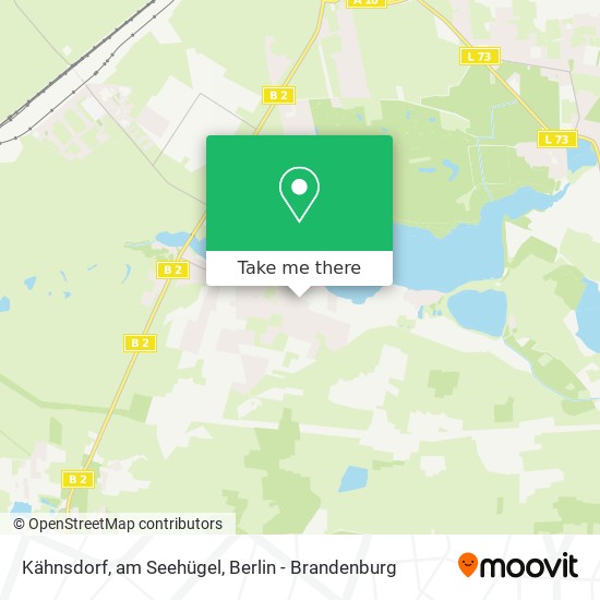 Kähnsdorf, am Seehügel map