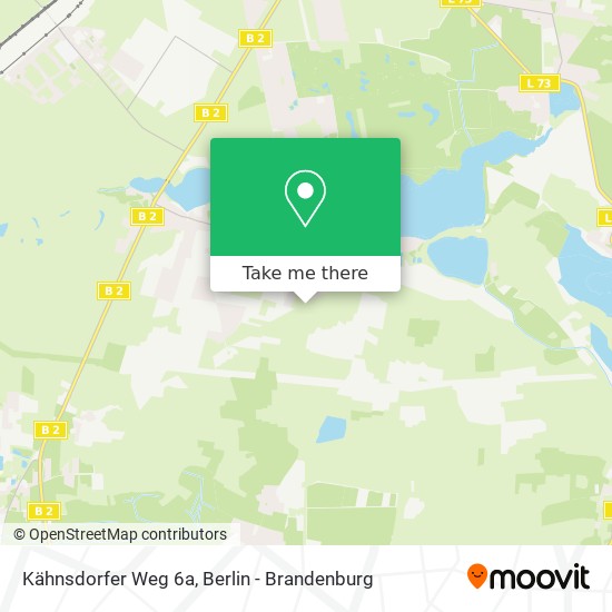 Карта Kähnsdorfer Weg 6a