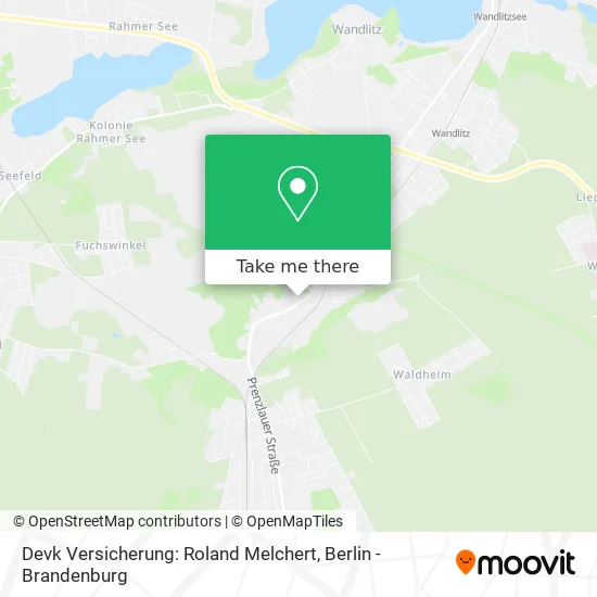 Карта Devk Versicherung: Roland Melchert