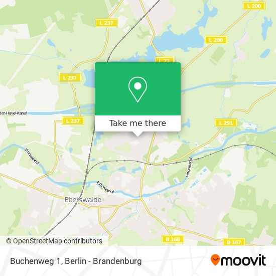 Buchenweg 1 map