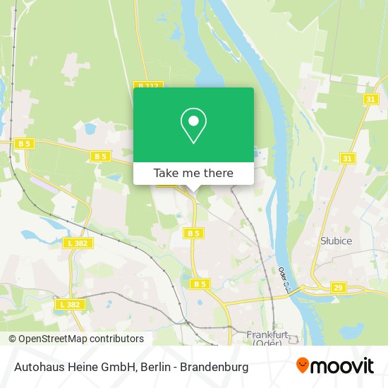 Autohaus Heine GmbH map