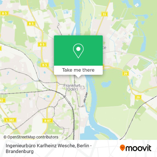 Ingenieurbüro Karlheinz Wesche map