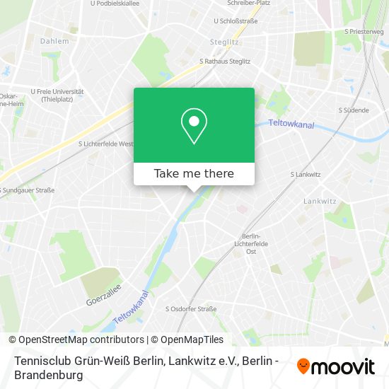 Tennisclub Grün-Weiß Berlin, Lankwitz e.V. map