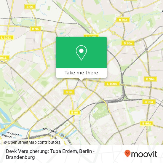 Devk Versicherung: Tuba Erdem, Schwedenstraße 11A map