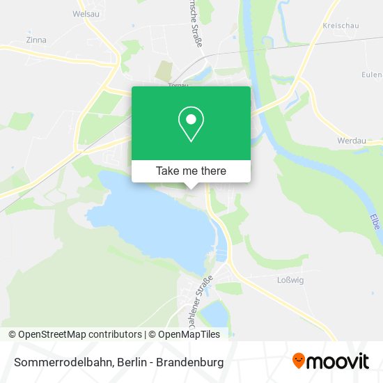 Sommerrodelbahn map