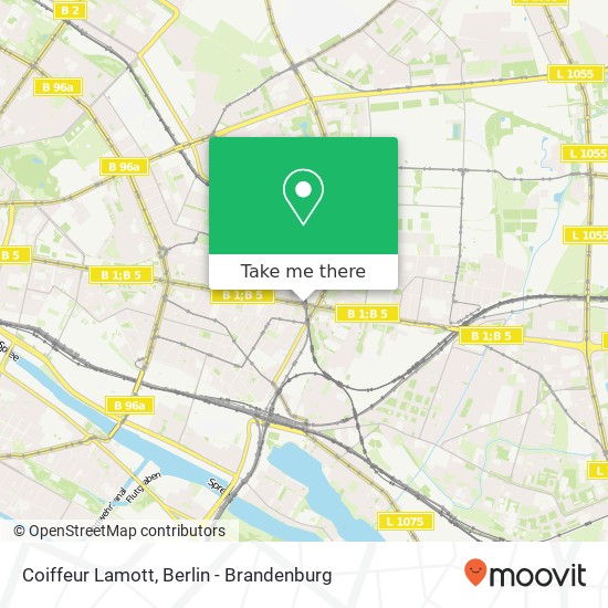 Coiffeur Lamott, Frankfurter Allee 111 map