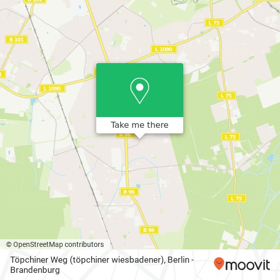 Töpchiner Weg (töpchiner wiesbadener), Lichtenrade, 12309 Berlin map