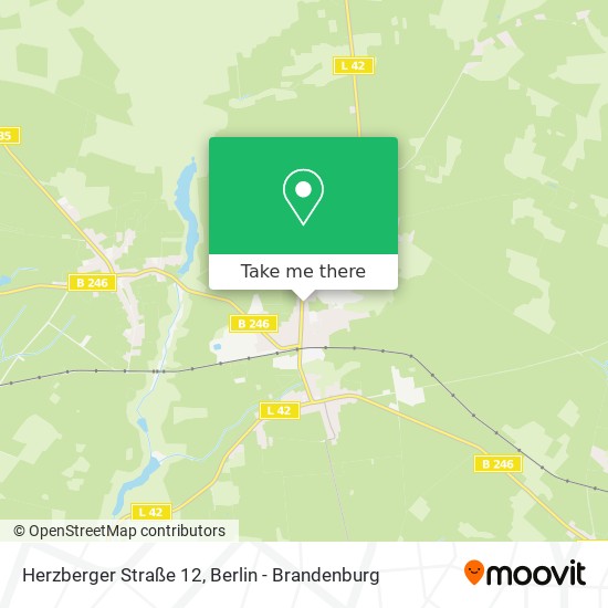 Карта Herzberger Straße 12