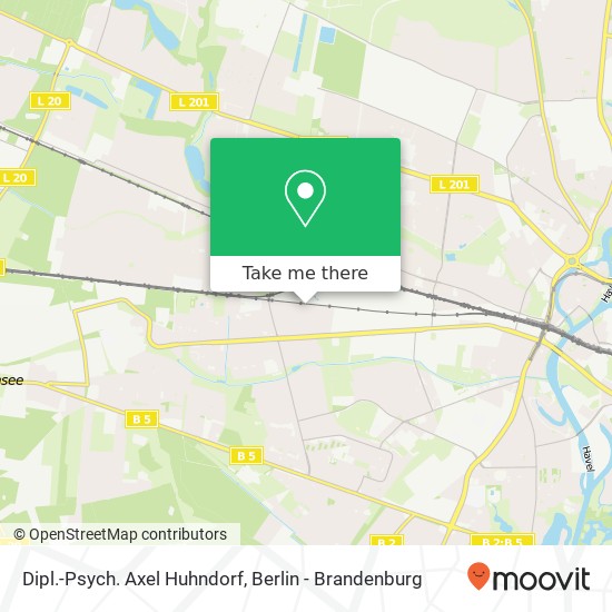 Dipl.-Psych. Axel Huhndorf, Pinneberger Weg 16 map