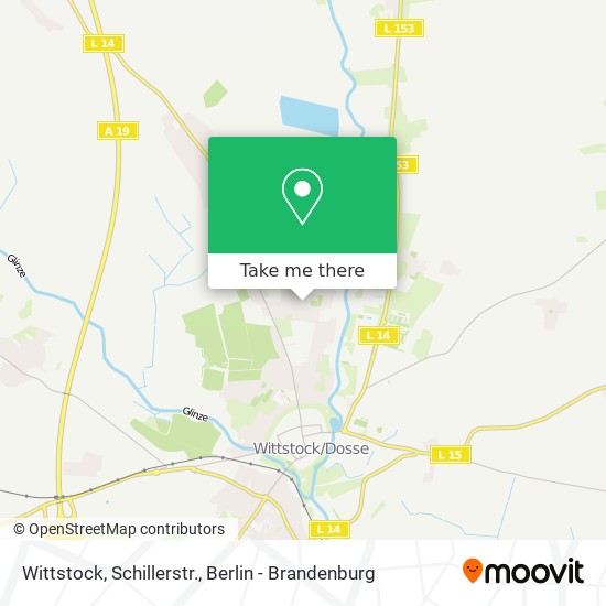 Карта Wittstock, Schillerstr.