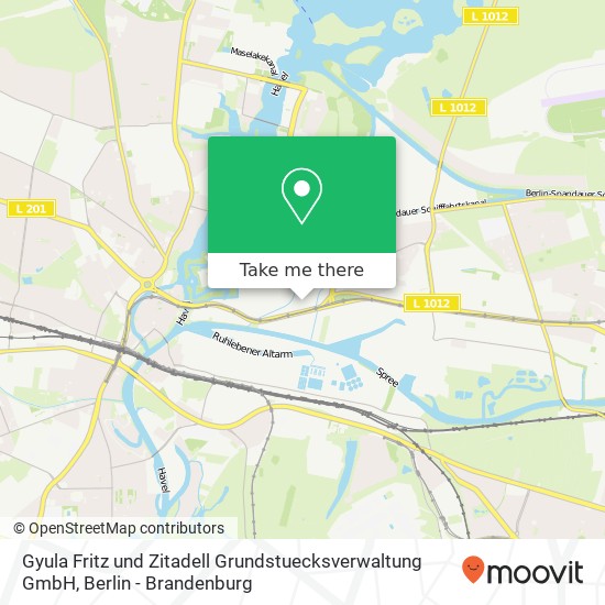 Карта Gyula Fritz und Zitadell Grundstuecksverwaltung GmbH, Am Juliusturm 6
