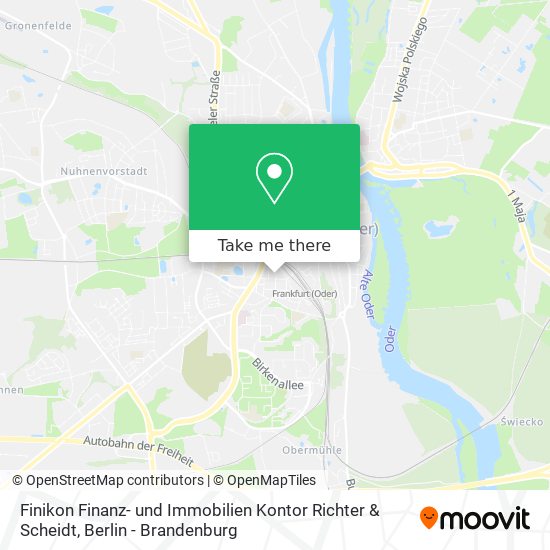Карта Finikon Finanz- und Immobilien Kontor Richter & Scheidt