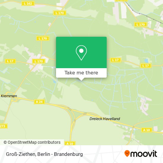 Groß-Ziethen map