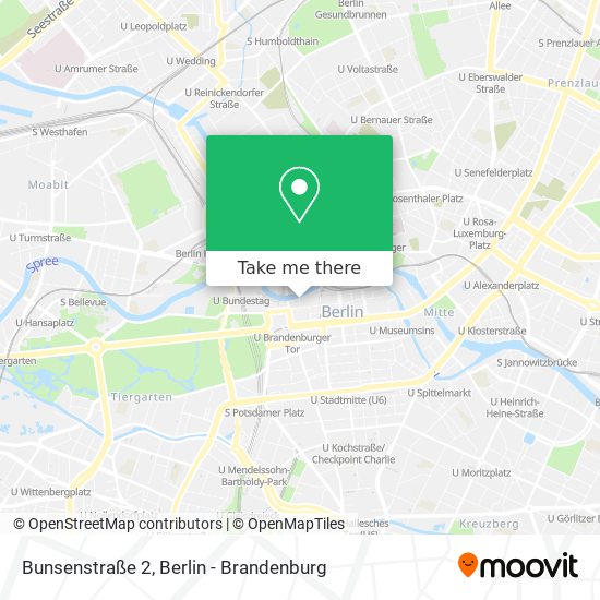 Bunsenstraße 2 map