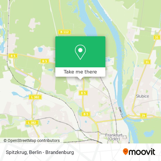 Spitzkrug map