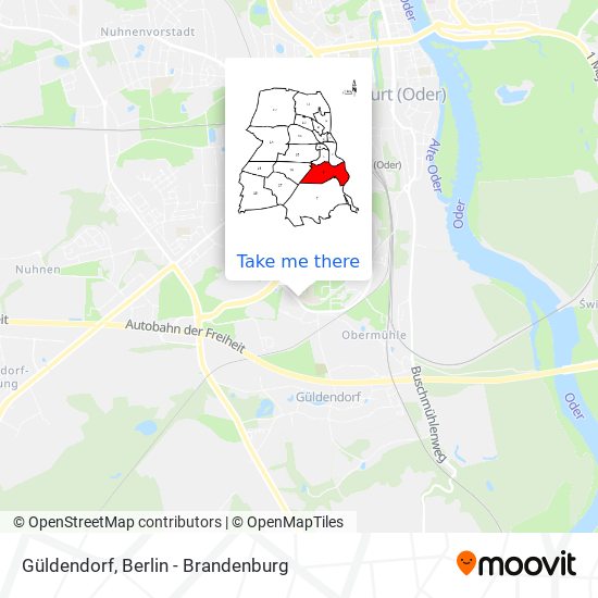 Güldendorf map