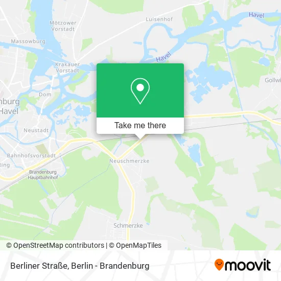 Карта Berliner Straße