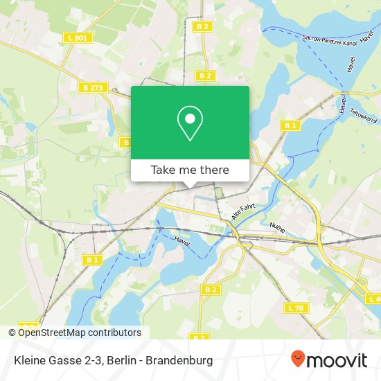 Карта Kleine Gasse 2-3