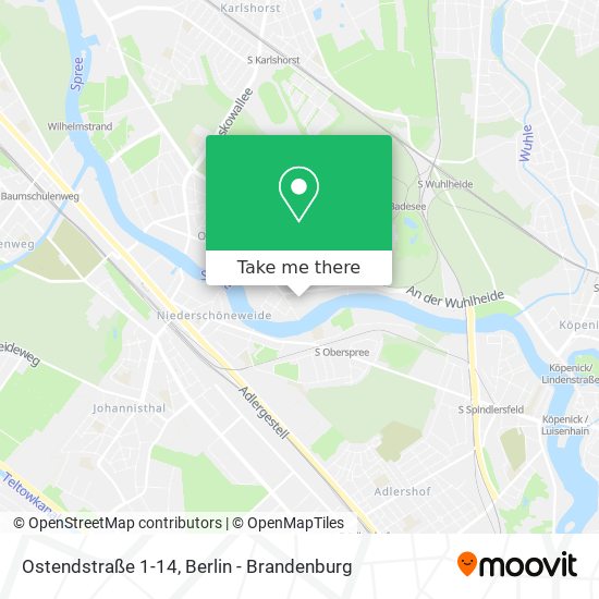 Ostendstraße 1-14 map