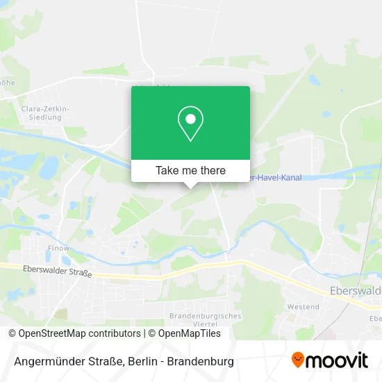 Карта Angermünder Straße