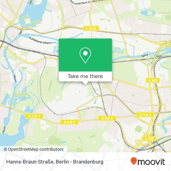 Hanns-Braun-Straße map