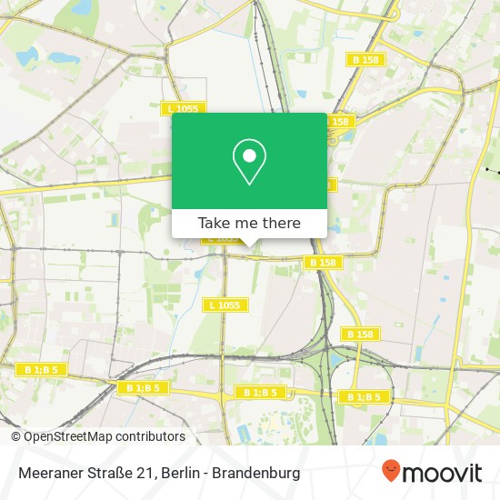 Meeraner Straße 21 map