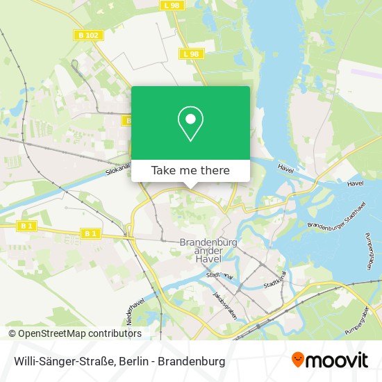 Карта Willi-Sänger-Straße