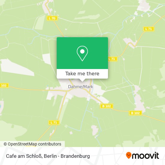 Cafe am Schloß map